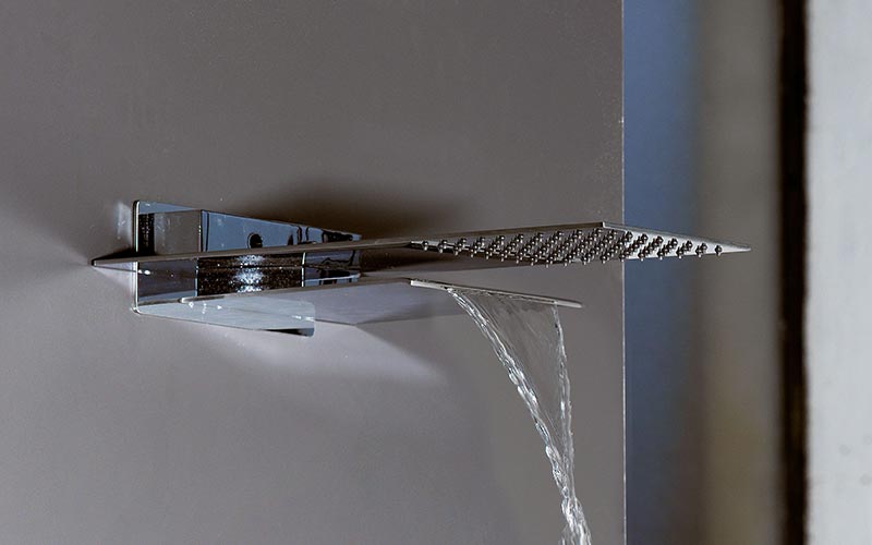 delo blogpost - soffione doccia cascata