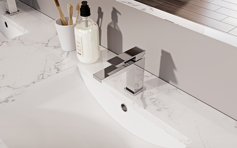 Delò - miscelatore lavabo serie Dado